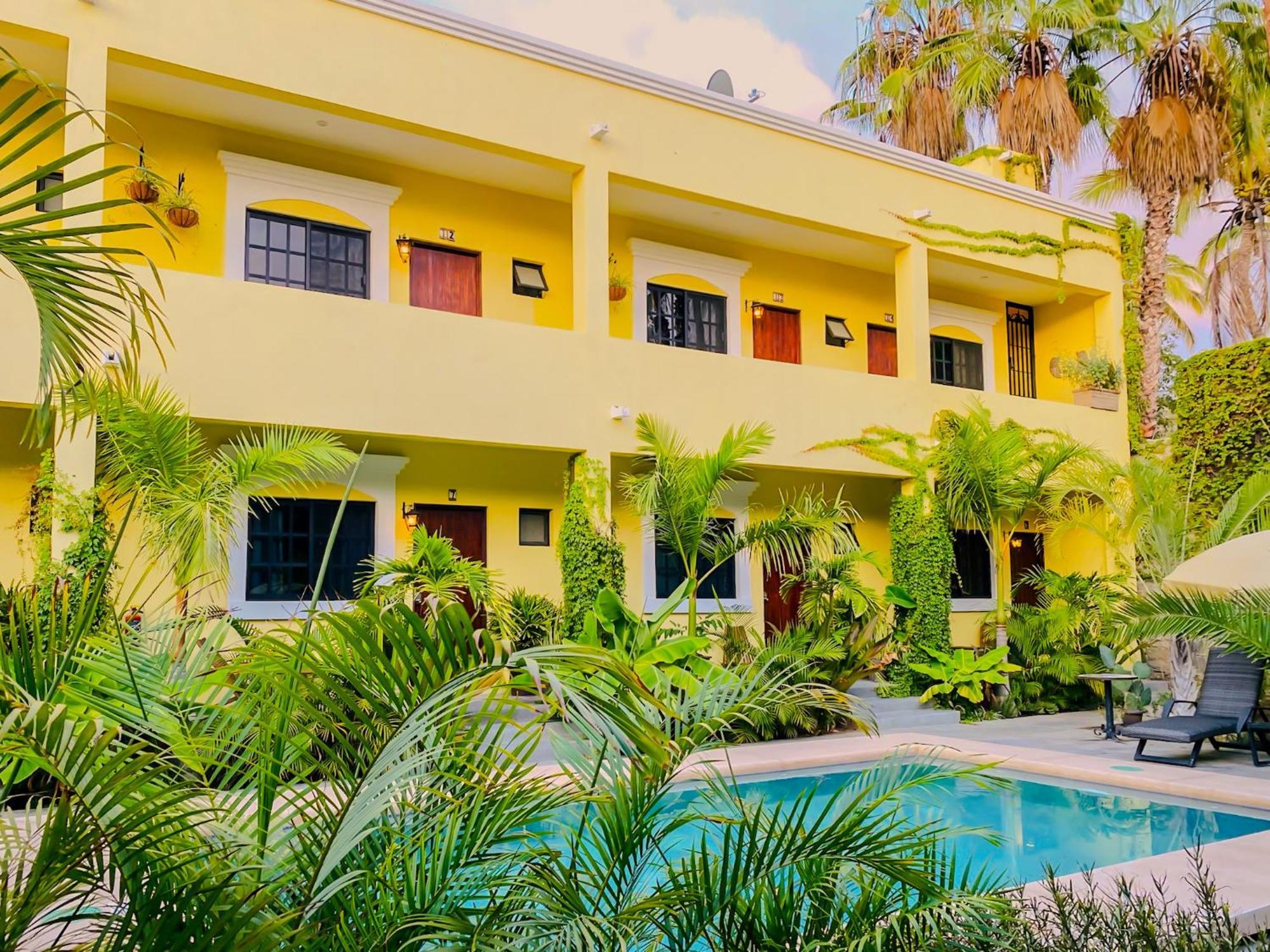 Gallo Azul Hotel, En El Corazon De Todos Santos Ngoại thất bức ảnh