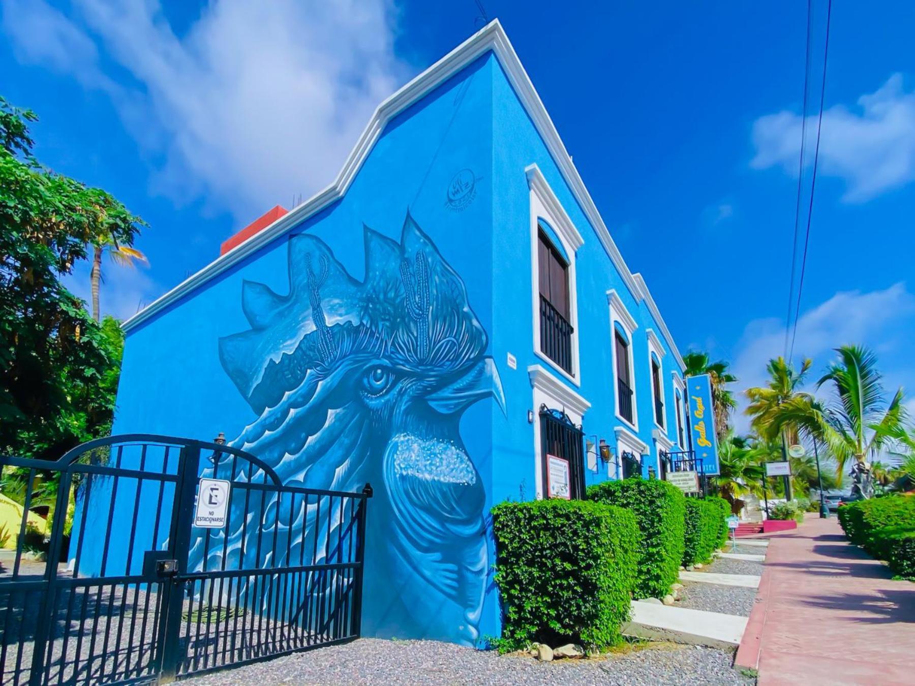 Gallo Azul Hotel, En El Corazon De Todos Santos Ngoại thất bức ảnh
