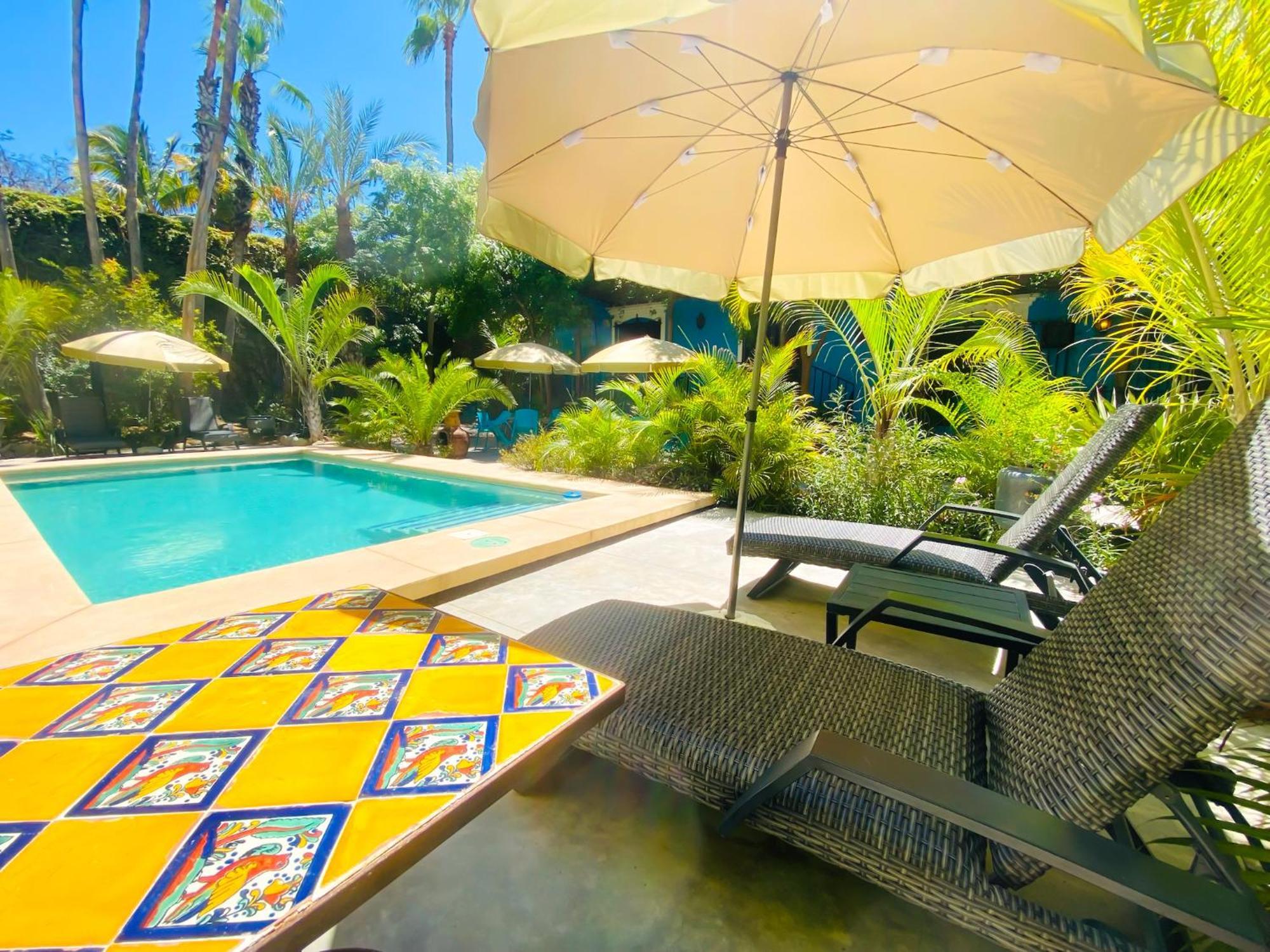 Gallo Azul Hotel, En El Corazon De Todos Santos Ngoại thất bức ảnh