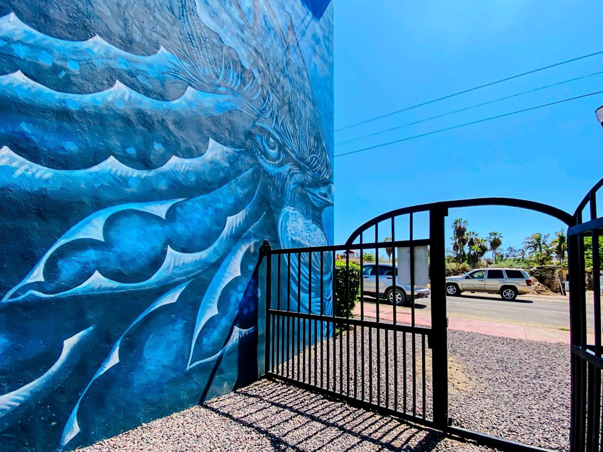 Gallo Azul Hotel, En El Corazon De Todos Santos Ngoại thất bức ảnh