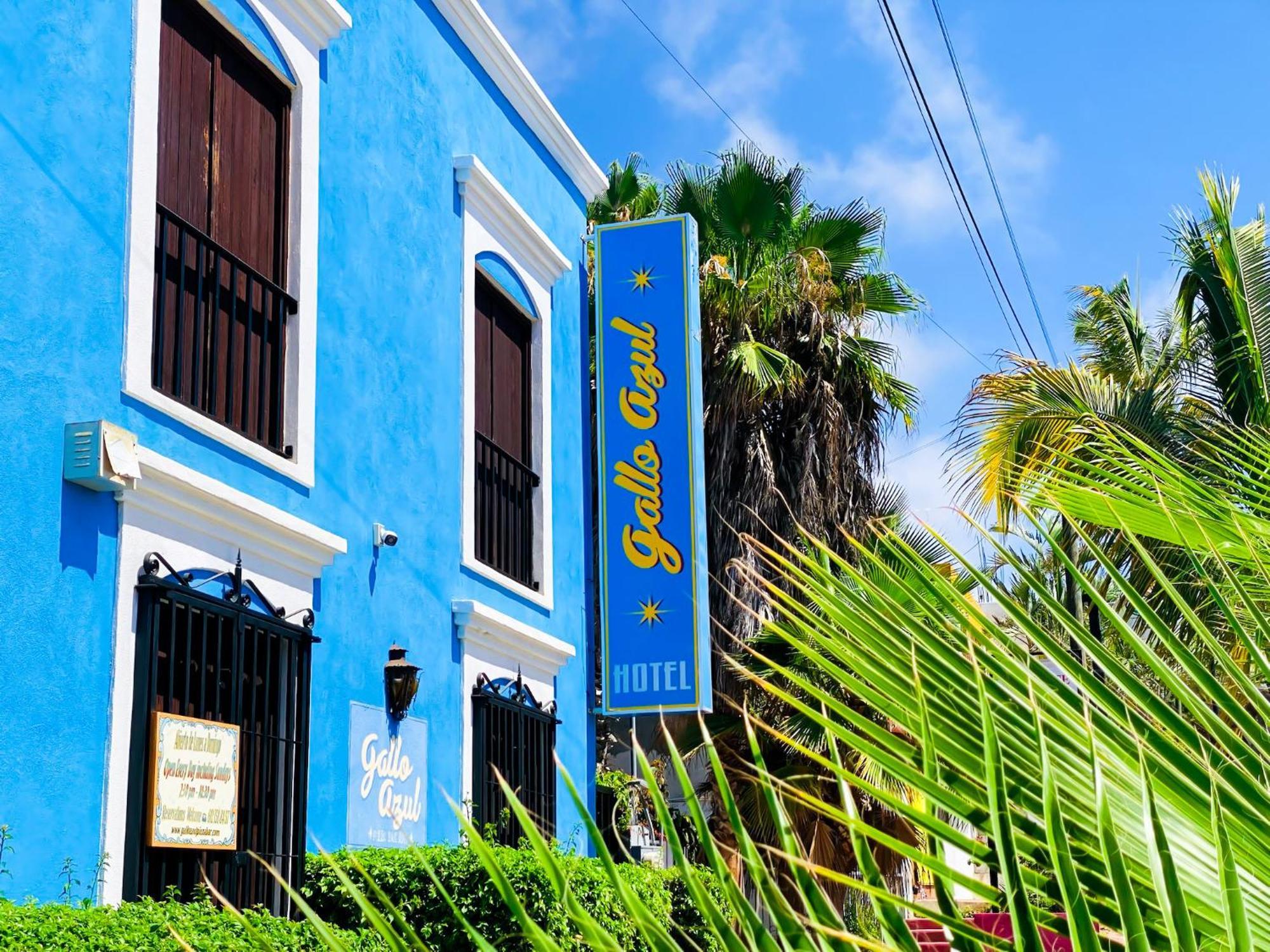 Gallo Azul Hotel, En El Corazon De Todos Santos Ngoại thất bức ảnh